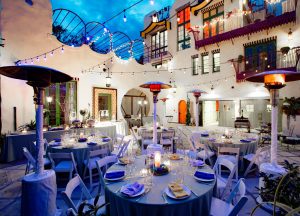 Lower Patio during an Event