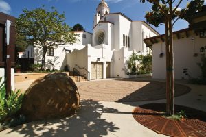 Church Courtyard