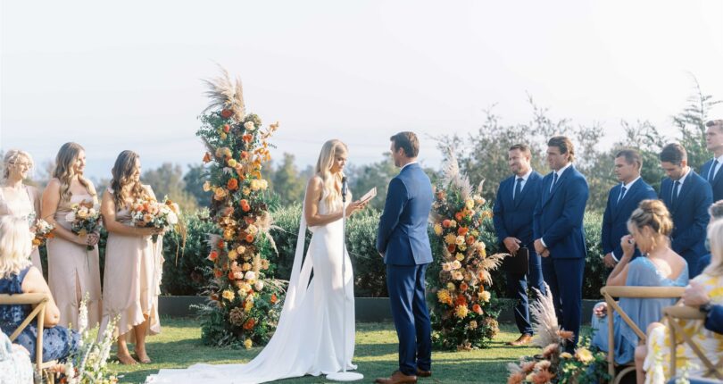 Real Wedding Wednesdays: Cali Elegance at Klentner Ranch