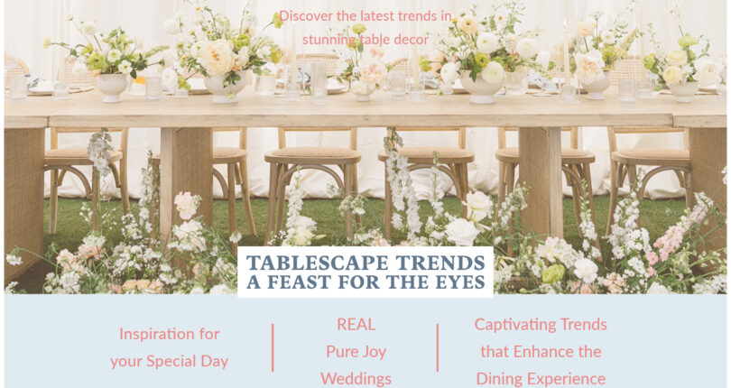Tablescape Trends: A Feast for the Eyes